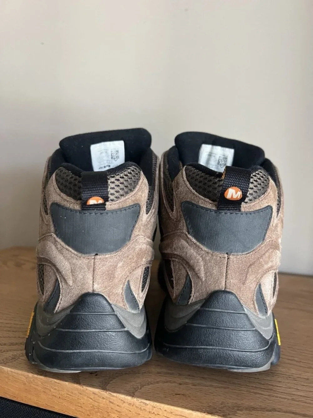 Merrell Men’s 11W Moab 3 Mid Wide Width Shoes Hiking Outdoor Sporty Boots